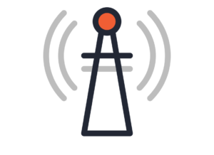 Schéma d'une tour de télécommunications