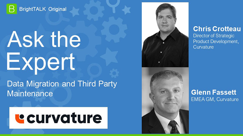 Ask the Expert: Data Migration and Third Party Maintenance