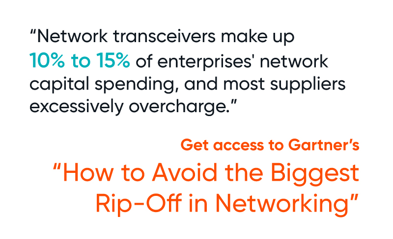 Get access to Gartner's report: How to Avoid the Biggest Rip-Off in Networking