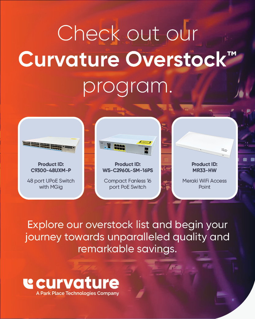Curvature ¡Overstock!