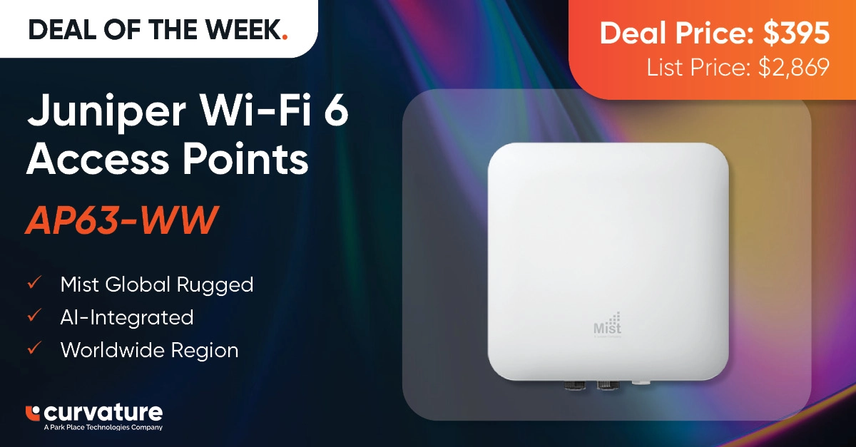 Deal of the Week: Juniper Wi-Fi 6 Access Points