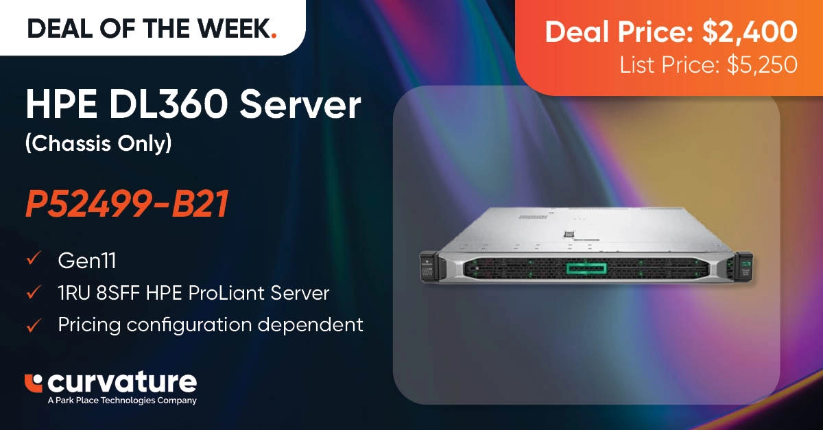 Deal of the Week: HPE DL360 Server