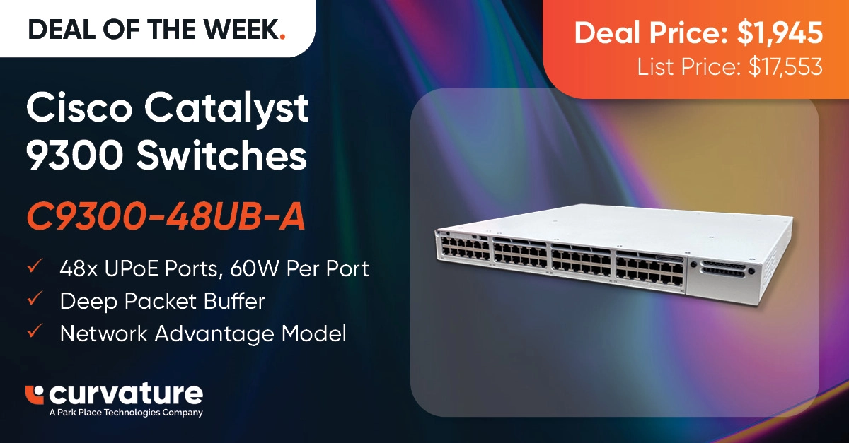Angebot der Woche: Cisco 9300 Switches