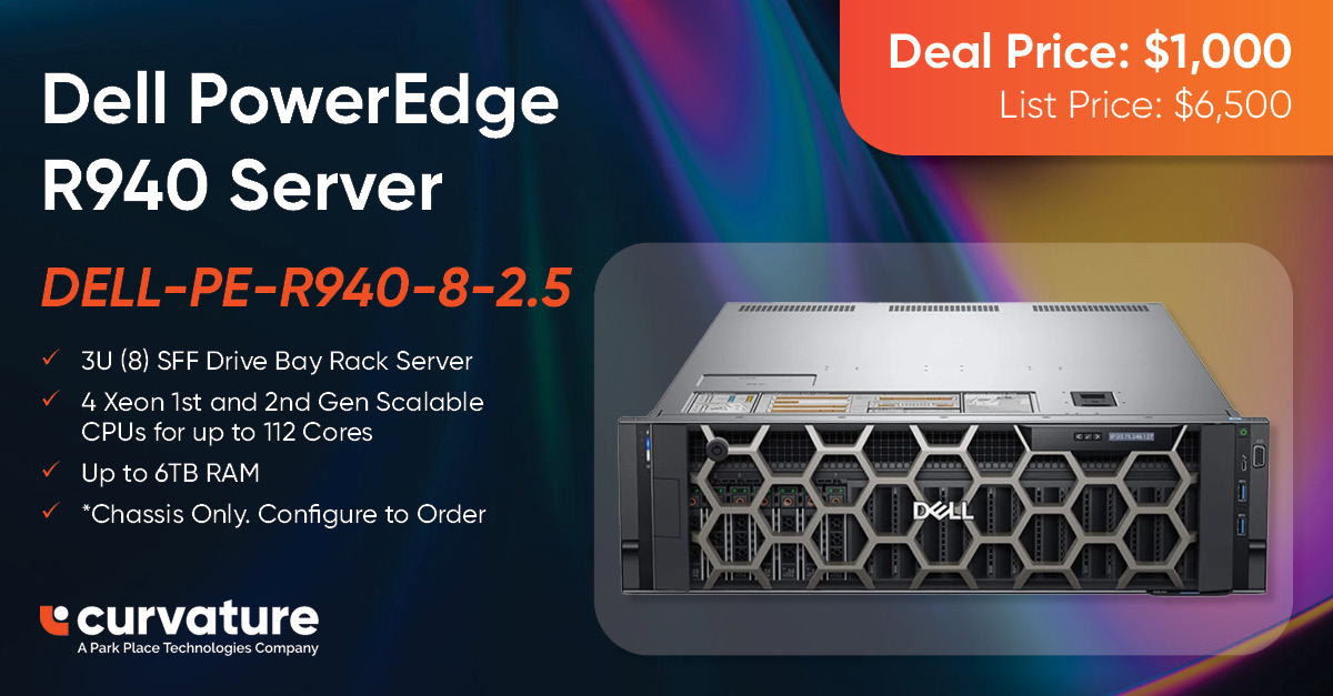 Deal of the Week: Dell PowerEdge R940 Server