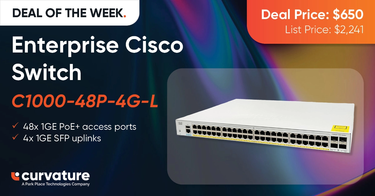 Deal of the Week: Enterprise Cisco Switch